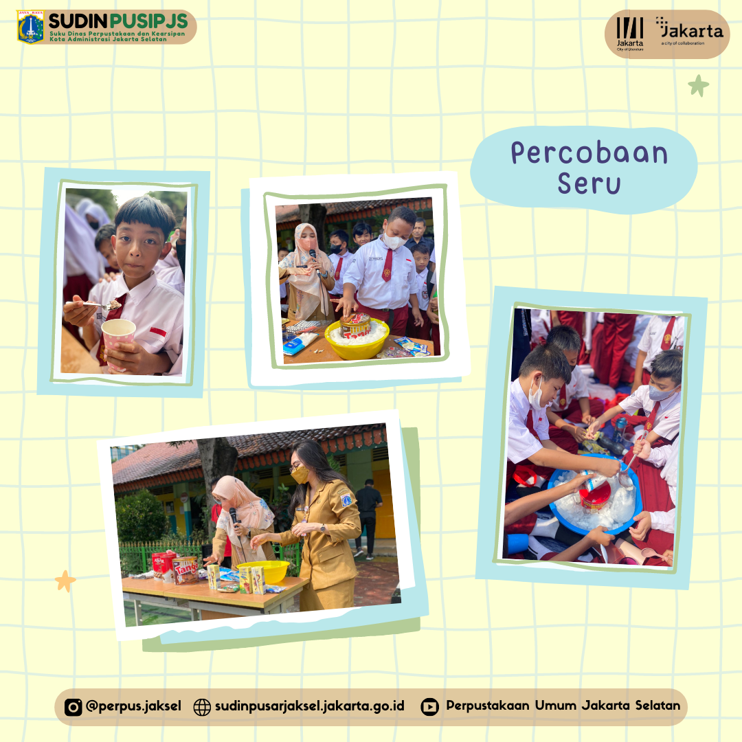 Literacy And Fun Science Goes To SDN Jagakarsa 05